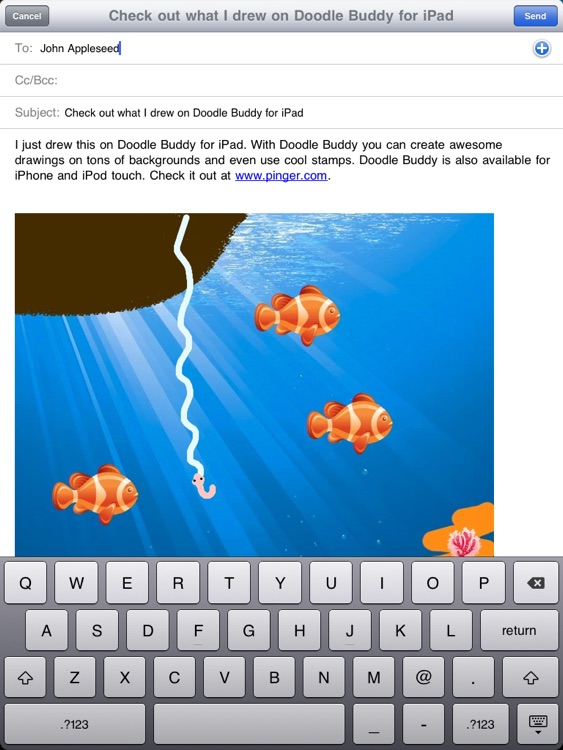 Doodle Buddy for iPad – Paint, Draw, Scribble, Sketch – It’s Addictive! screenshot-4