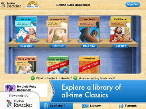 Rabbit Ears: Ruckus Reader screenshot 3