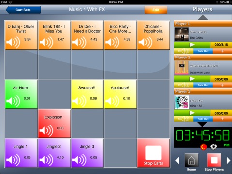 Instant Audio Cartwall Soundboard PRO for iPad screenshot 2