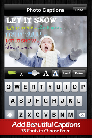 Photo Captions Free: Frames, Cards, Collage, Text & more screenshot 3