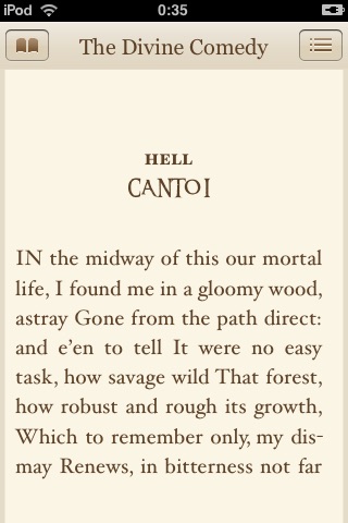 The Divine Comedy by Dante Alighieri (ebook) screenshot-3
