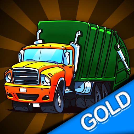 City Garbage Truck Disposal Crazy Race : Clean the Town - Gold Edition