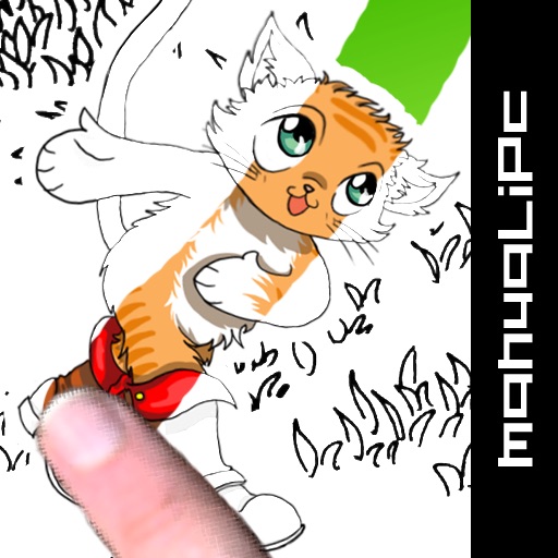 coloring book: puss in boots icon