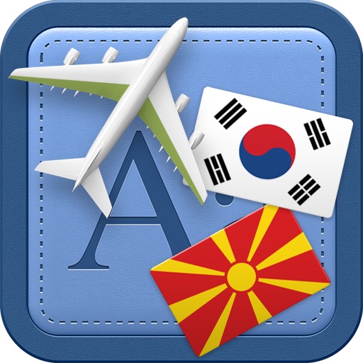 Traveller Dictionary and Phrasebook Korean - Macedonian icon