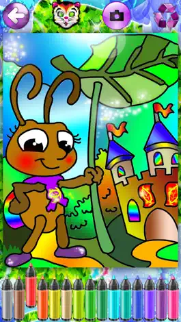 Game screenshot Butterfly Flutter - Coloring Pictures with Caterpillar Meadow and Dragonfly Weed Sanctuary mod apk