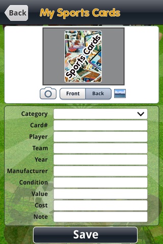 My Sports Cards Collection screenshot 4