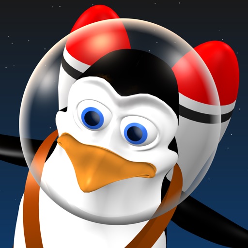 Doodle Space Pingouin iOS App