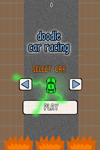 Doodle Car Racing - A Fun Road Race Game screenshot 3