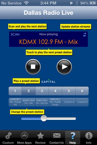 Dallas Radio Live screenshot 2