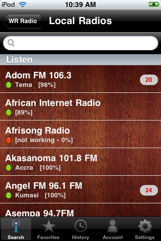 WR Ghana Radio screenshot 2