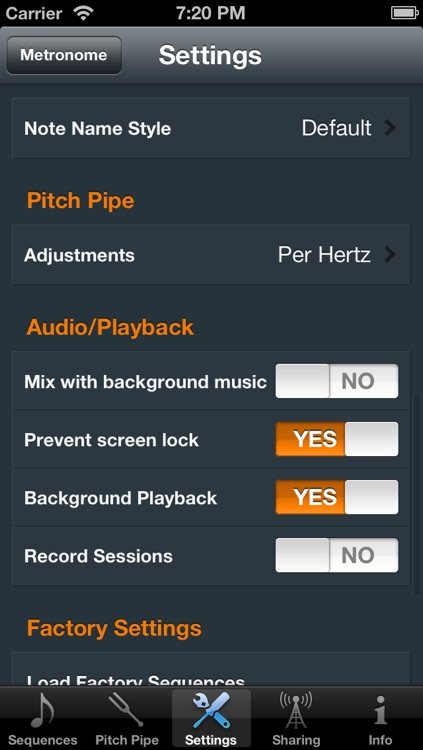Metron (Professional Metronome) screenshot-4