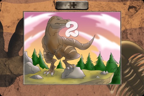Dinosaur JigSaw Puzzle - Fun Animated Jigsaw Puzzles for Kids with HD Cartoon Dinosaurs - By Apps Kids Love, LLC screenshot 2