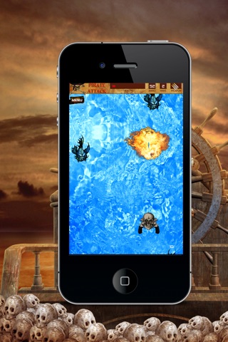 Pirate Attack - The South Sea Ocean Game screenshot 3