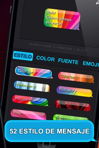 Colorful Message With Emoji screenshot 2