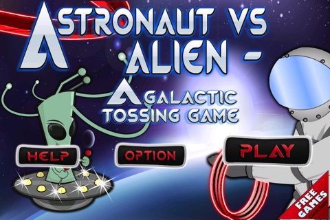 Astronaut vs Alien - A Galactic Tossing Game screenshot 4
