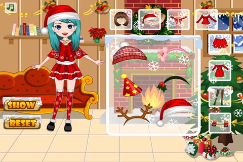 Candy Christmas Girl screenshot 2