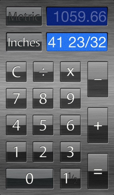 25.4 Metric & Inch Calculator