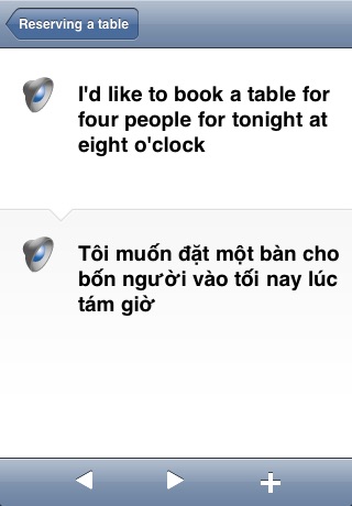 Collins Vietnamese<->English Phrasebook & Dictionary with Audio screenshot 4