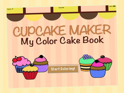 My Cupcake Maker - Free Color Cake Book Saga screenshot 2