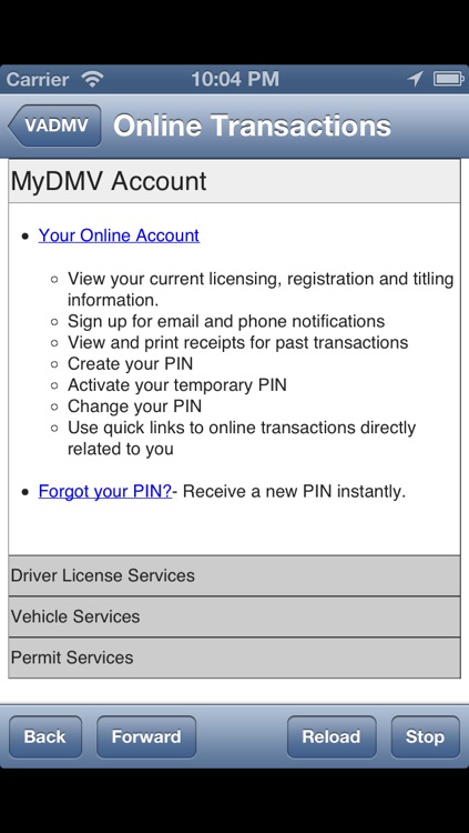 VirginiaDMV screenshot-3