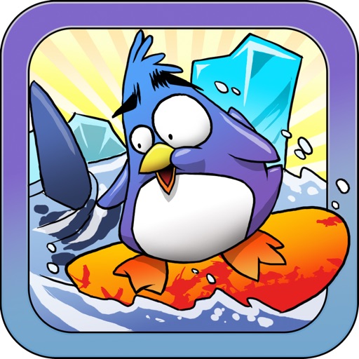 Extreme Penguin Surfing Adventure Crush