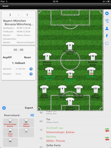 Amateurfussball Trainer screenshot 3