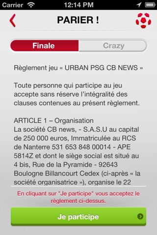 URBAN PSG CB NEWS screenshot 4