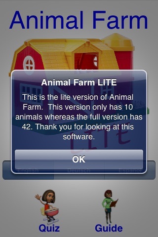 Animal Farm LITE screenshot 3