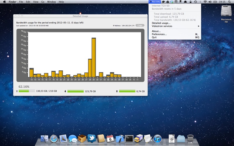 Videotron Bandwidth Monitor thumbnail 1