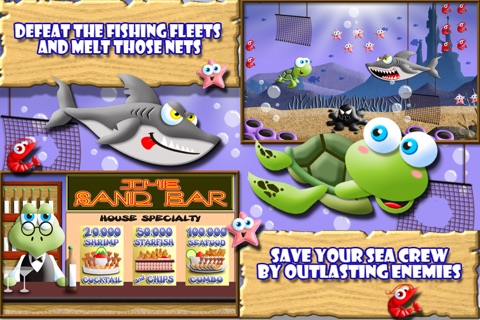 Sea Turtle Dash FREE - A Jetpack Reef Trail Adventure screenshot 3