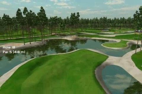 Digital Caddie, White Eurovalley Golf Park Malacky, SVK screenshot 4