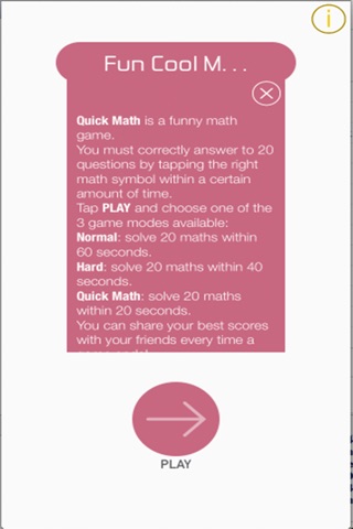 Fun Cool Quick  Math - Basic addition, multiplication, division and subtraction drill games for kids screenshot 2