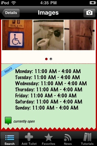 SitOrSquat: Bathroom Finder