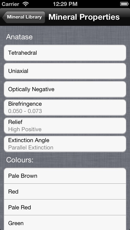 Mineral Identifier