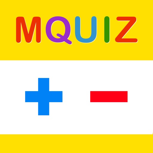 MQuiz Addition Subtraction - Math Quiz for Kids iOS App