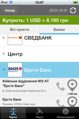 CXRate - Курсы валют Украины screenshot 2