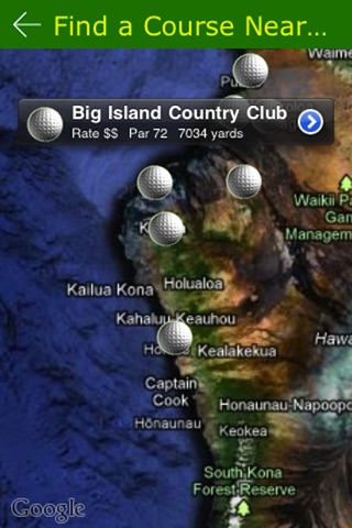 Golf Finder Hawaii screenshot 3