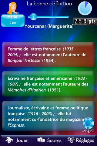 Jeu du dictionnaire Larousse screenshot 2