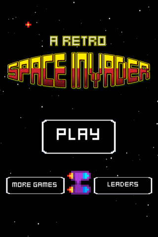 A Retro Space Invader Shooter Game screenshot 2