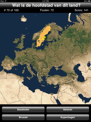 Around World Map Quiz screenshot 3