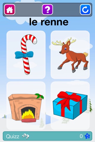 Plume's School - Saving Christmas - Discover and learn the christmas vocabulary - Ideal for kids from 2 to 7 ! - Lite screenshot 2
