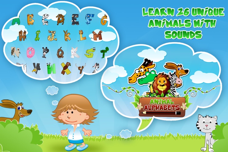 Animal Alphabets for iPhone: Learn , Write and Play screenshot-3