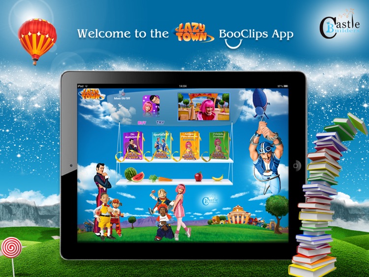 LazyTown's Friends Forever BooClip