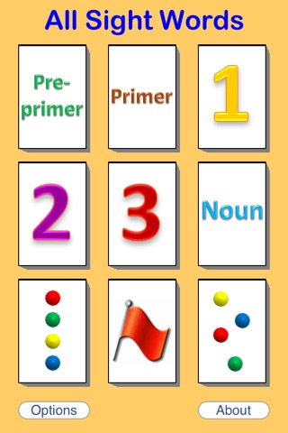 All Sight Words -- the talking flashcards for all Dolch words screenshot 2
