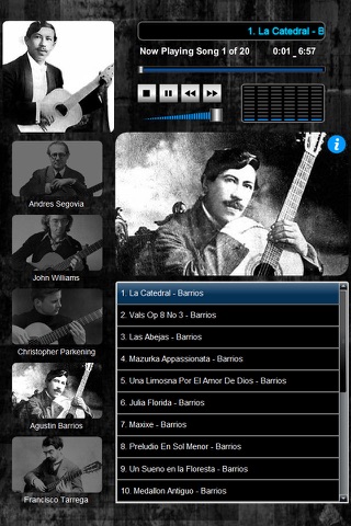 Classical Guitar Maestro (5 Master Guitarists 100 Compositions) screenshot 4