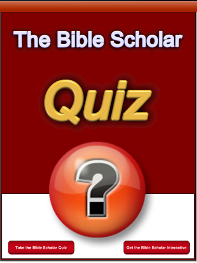 Bible Scholar Quiz Pro