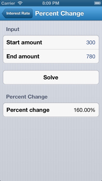 Interest Rate Calculator - APR, EAR, Simple, & Percent Change screenshot-3