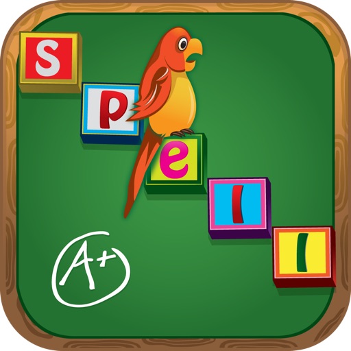 Spelling Grades 1-5: Level Appropriate Word Games for Kids - Powered by WordSizzler Icon