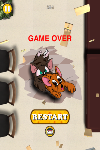 Mouse Chase - Top Best Free Endless Cat Race Escape Game screenshot 4