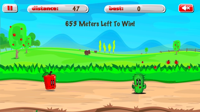 Red Bouncing Farm Run - Dodge Wheel Ball Bees and Spikes(圖1)-速報App